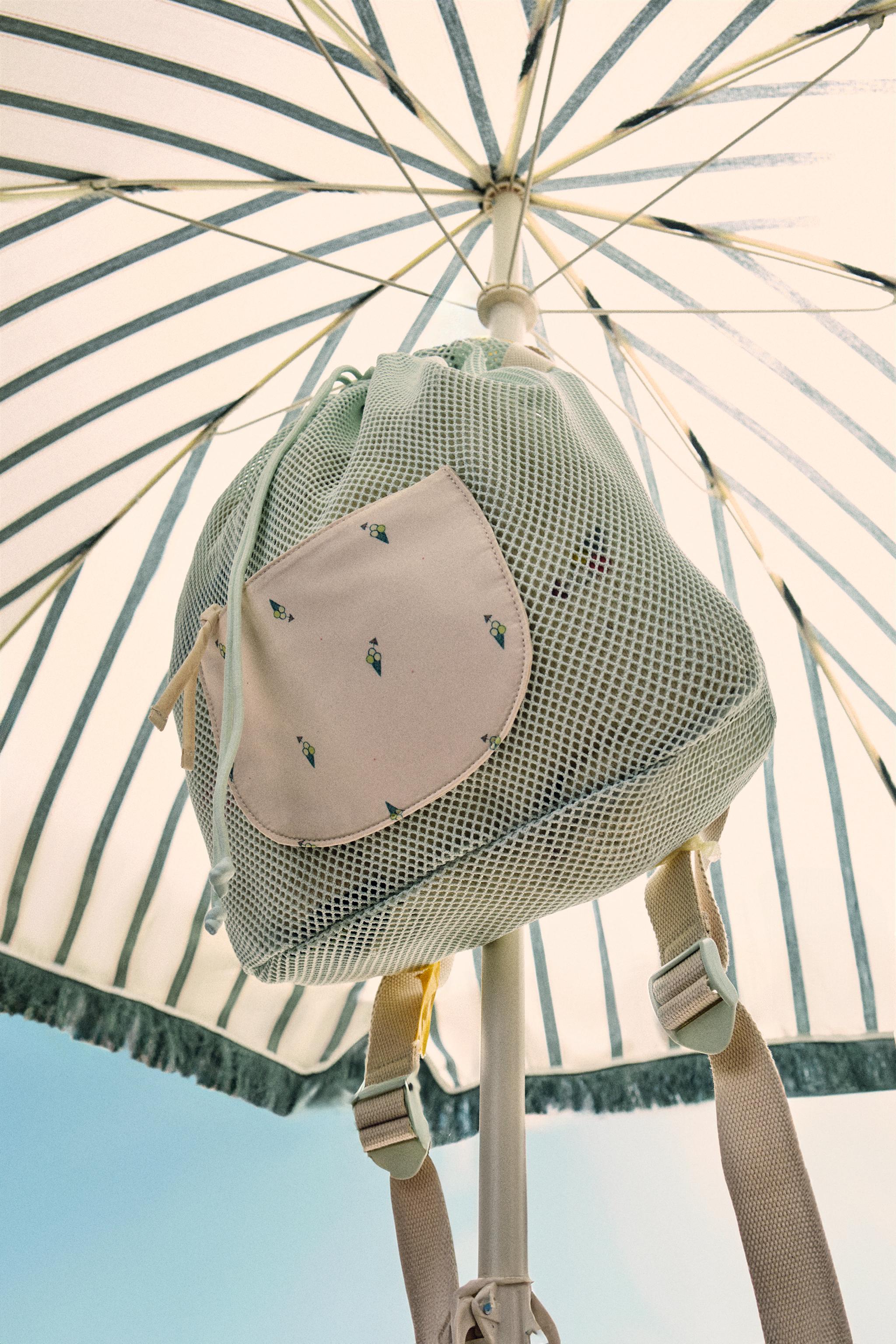 CHILDREN'S BEACH BACKPACK WITH ICE CREAMS